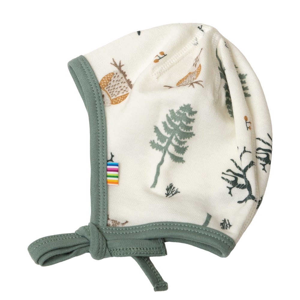 Joha merino vilnas-bambusa bērnu cepurīte Nature