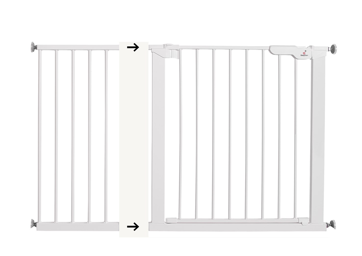 BabyDan Asta / Premier drošības vārtu pagarinājums 32cm