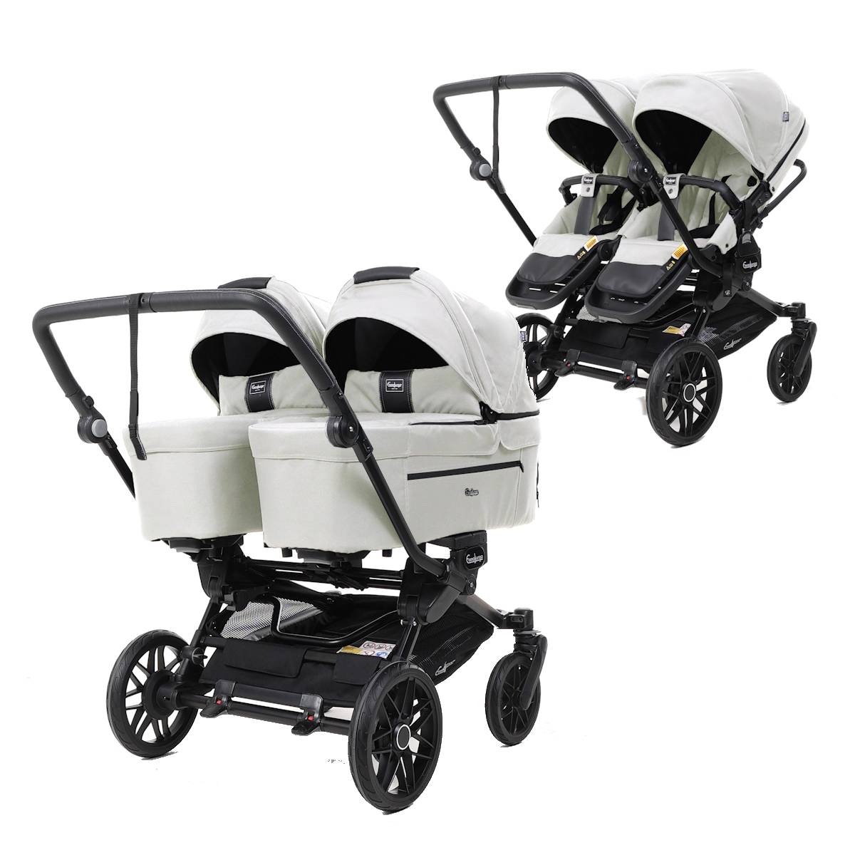 Emmaljunga Double Sento ratiņu komplekts