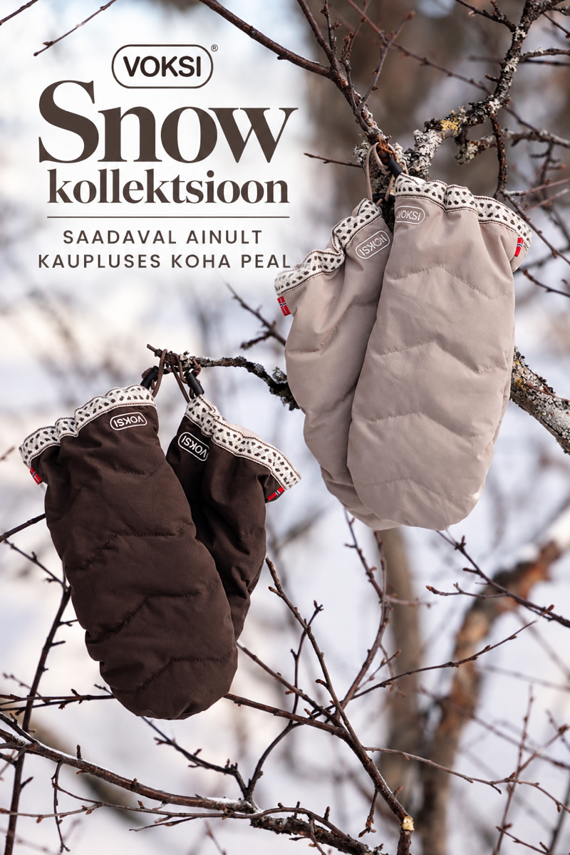Voksi ratiņu cimdi