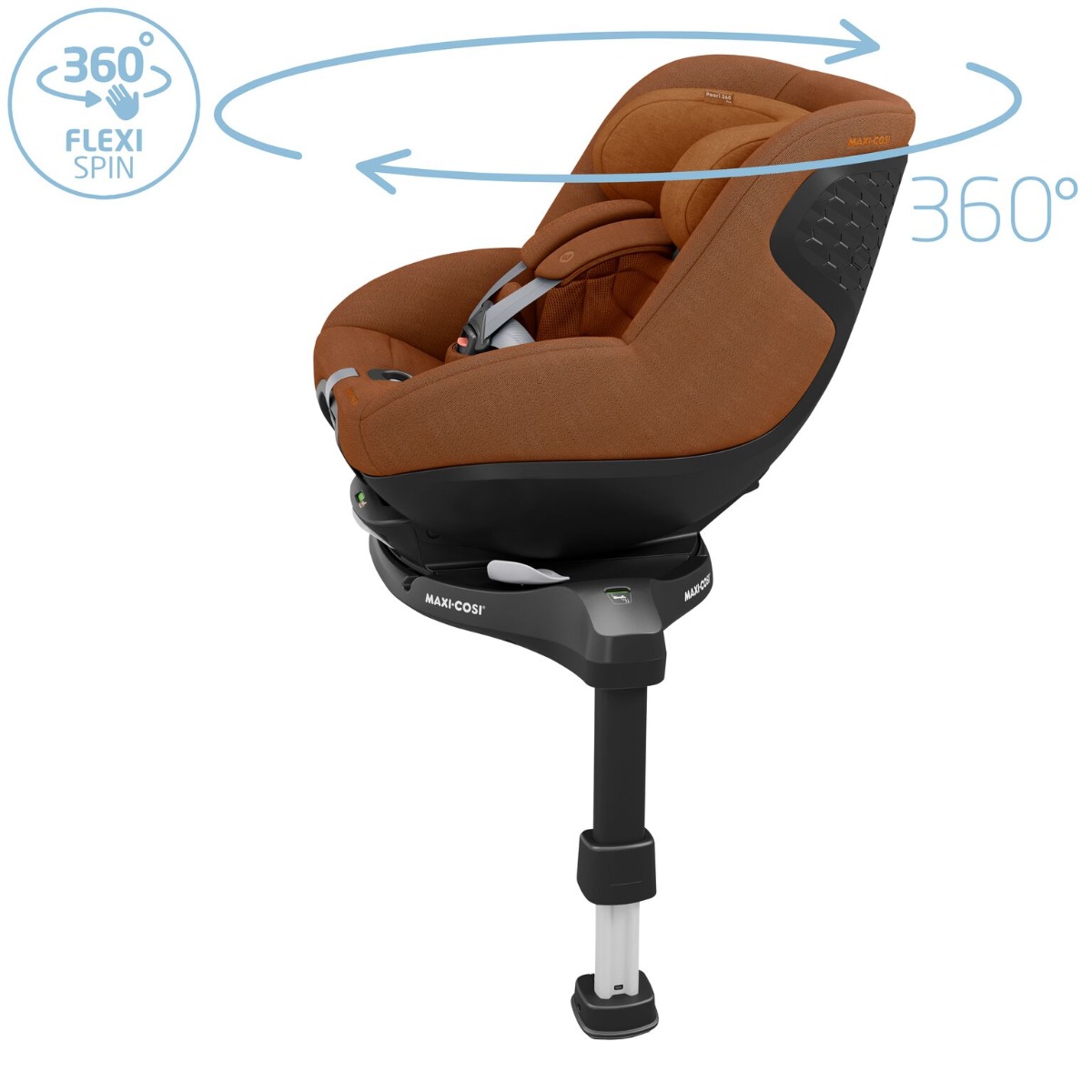 Maxi-Cosi autokrēsliņš Pearl 360 Pro + FamilyFix 360 Pro bāze