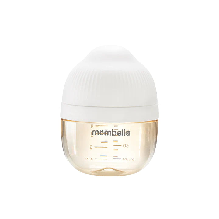 Mombella pretkoliku barošanas pudelīte PPSU Ivory, 120 ml