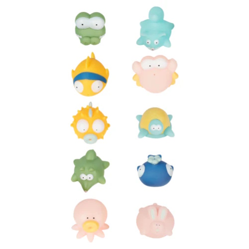 Badabulle vannas rotaļlietas Rigolo Splash 10 gab