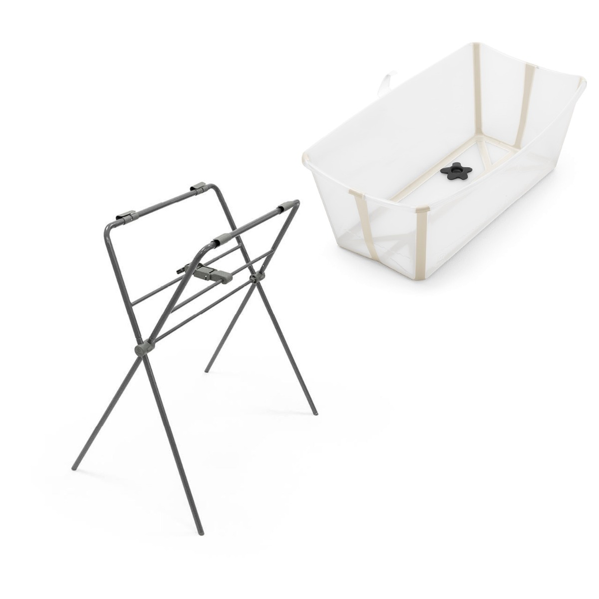 Stokke Flexi Bath beebivann + jalad komplekt