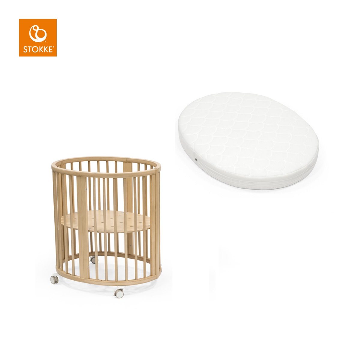 Stokke Sleepi Mini beebivoodi + madrats komplekt