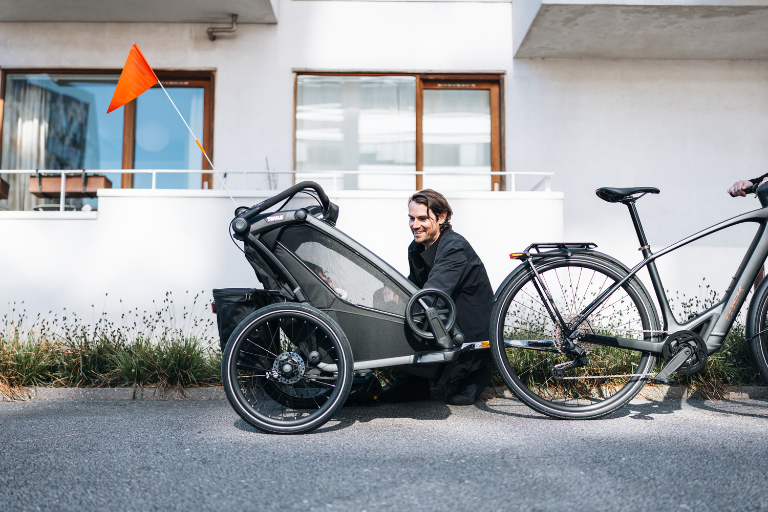 Thule Chariot Sport 2 Double ratiņi / velo ratiņi