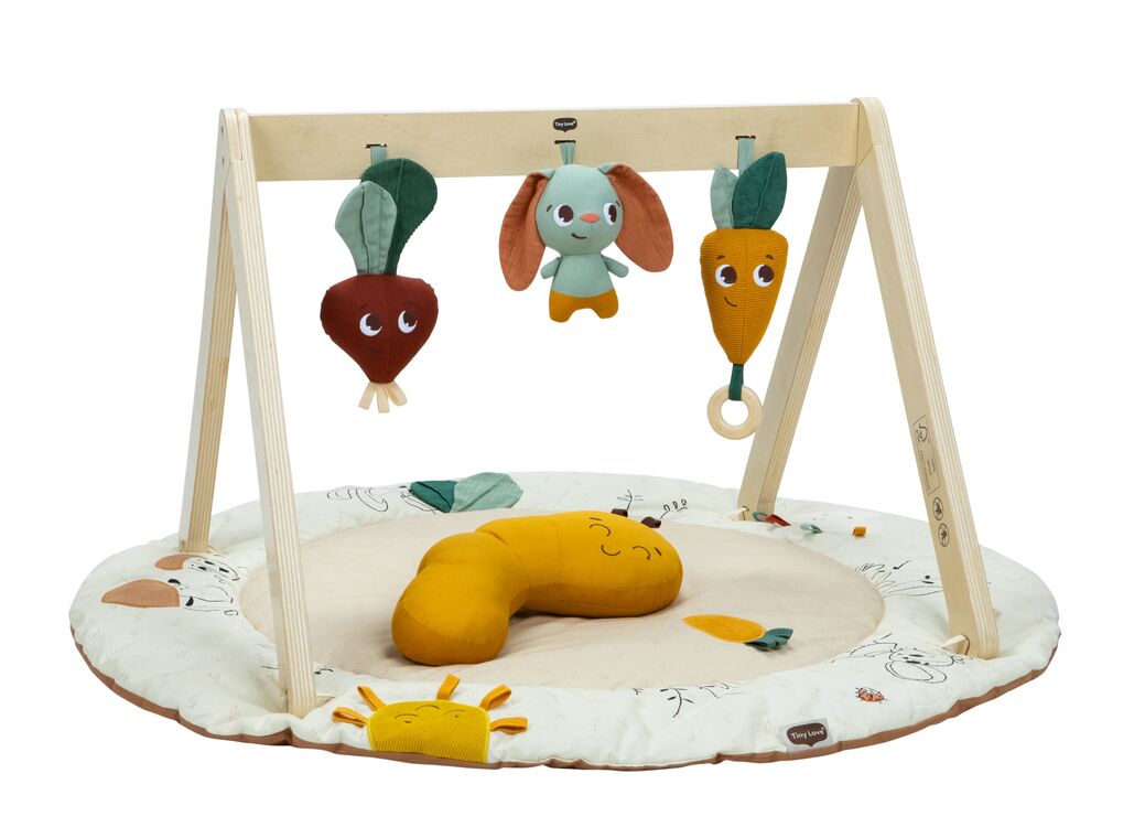 Tiny Love rotaļu paklājiņš ar piekaramām rotaļlietām Garden of Adventures Luxe