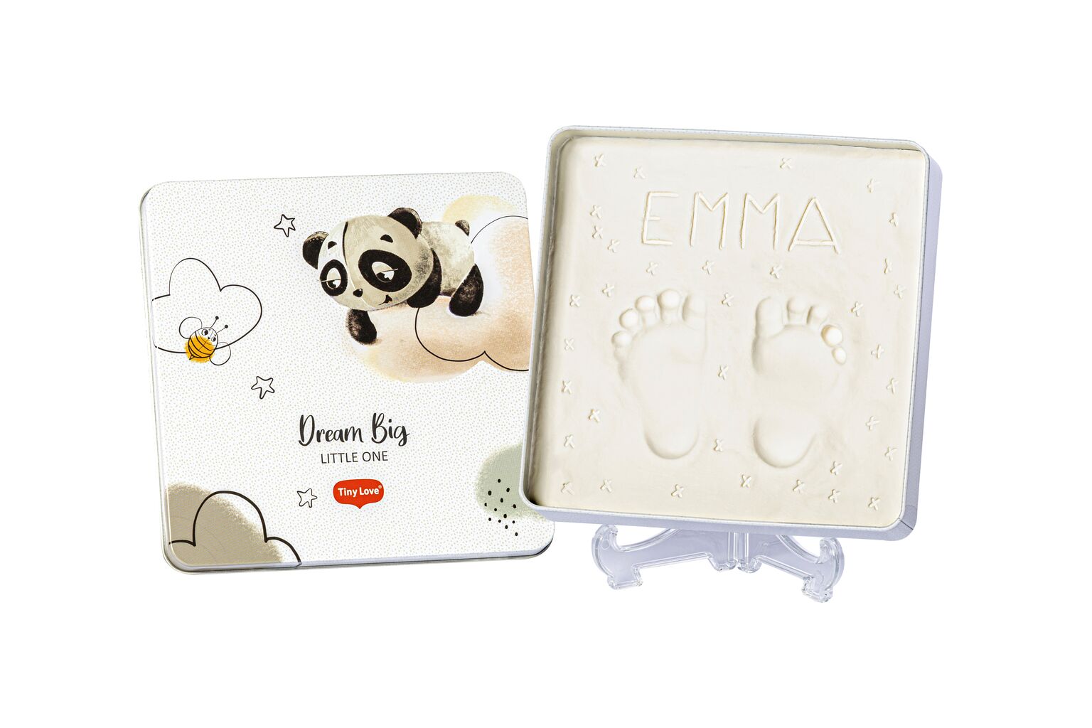 Tiny Love Magic Box kastīte rociņu / pēdiņu nospiedumu komplekts